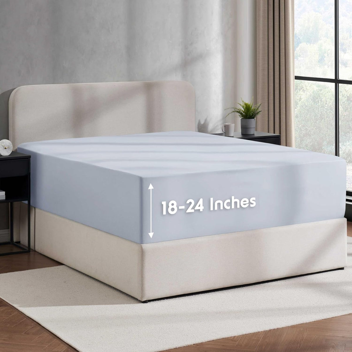 Nestl Extra Deep Pocket Queen Fitted - Sheet Only