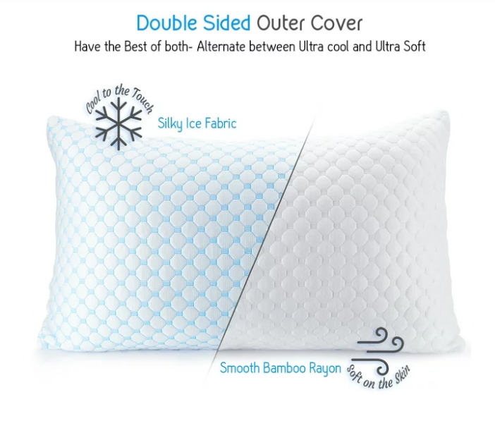 Reversible Cooling Pillow / Memory Foam Pillow