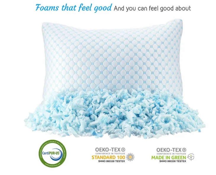 Reversible Cooling Pillow / Memory Foam Pillow
